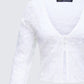 Keturah White Embroidered Lace Cardigan