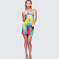 Kaya Body Print Mini Dress