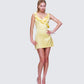 Matilda Yellow Mini Dress