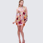 Flora Flower Mini Dress