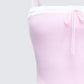 Lucien Pink Ribbon Path Knitted Top
