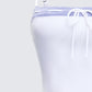 Lucien White Ribbon Path Knitted Top