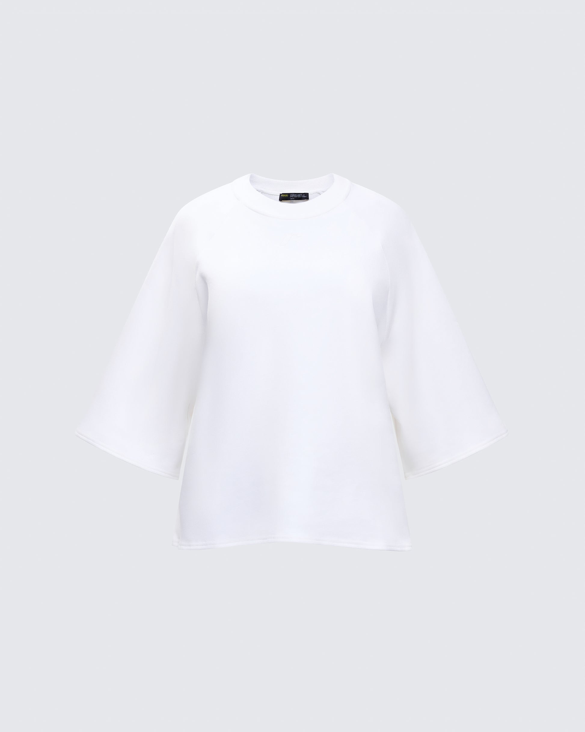 Mabelle White Oversized Raglan Top product front