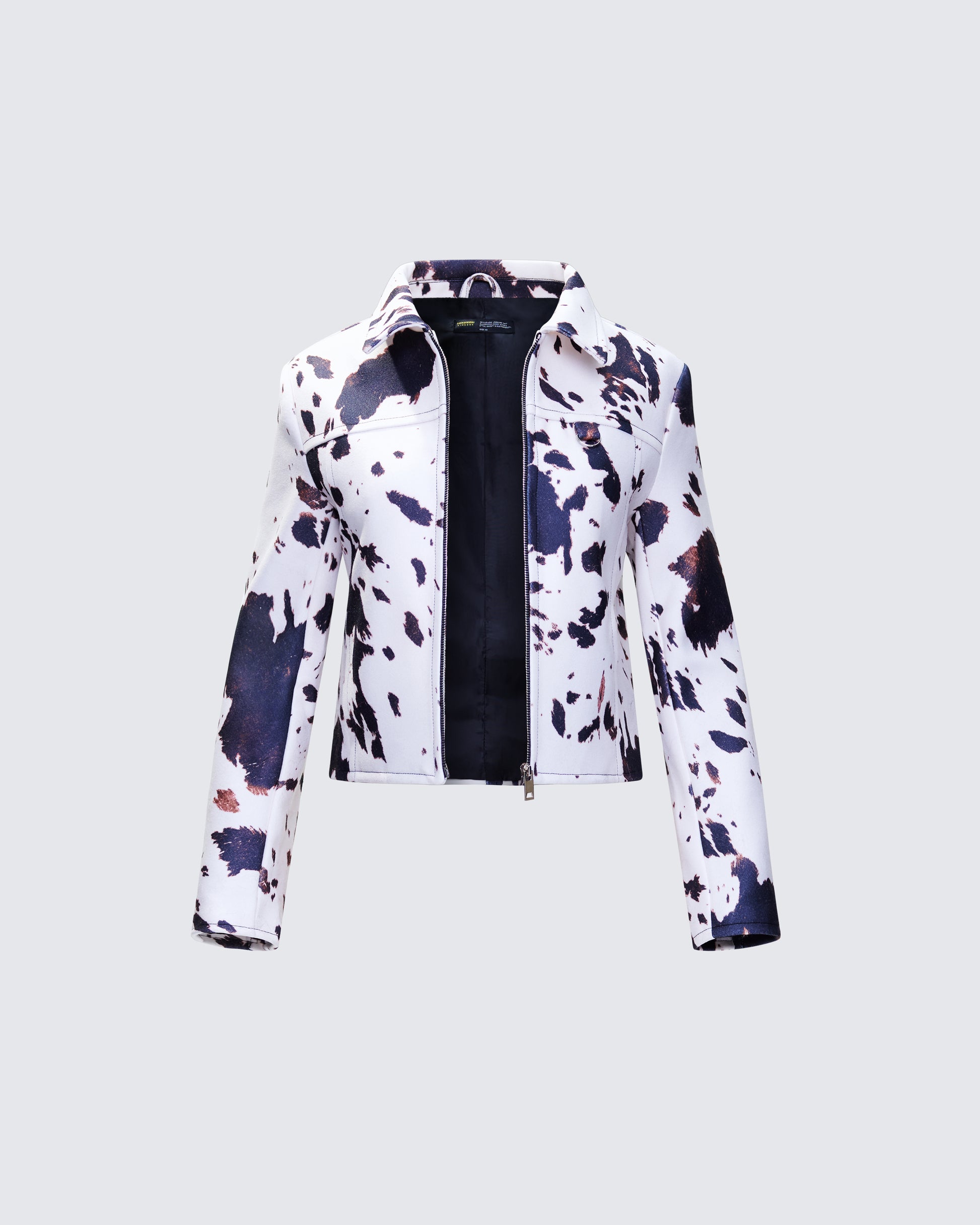 Marnie Multi Vegan Cowhide Jacket product front
