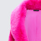 Rosamond Hot Pink Vegan Fur Jacket