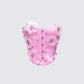 Roselle Pink Rhinestone Corset Top product front