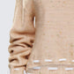 Roxane Muilti Coloured Hem Detailed Knit Jumper