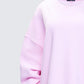 Salima Pink Oversized Sweater