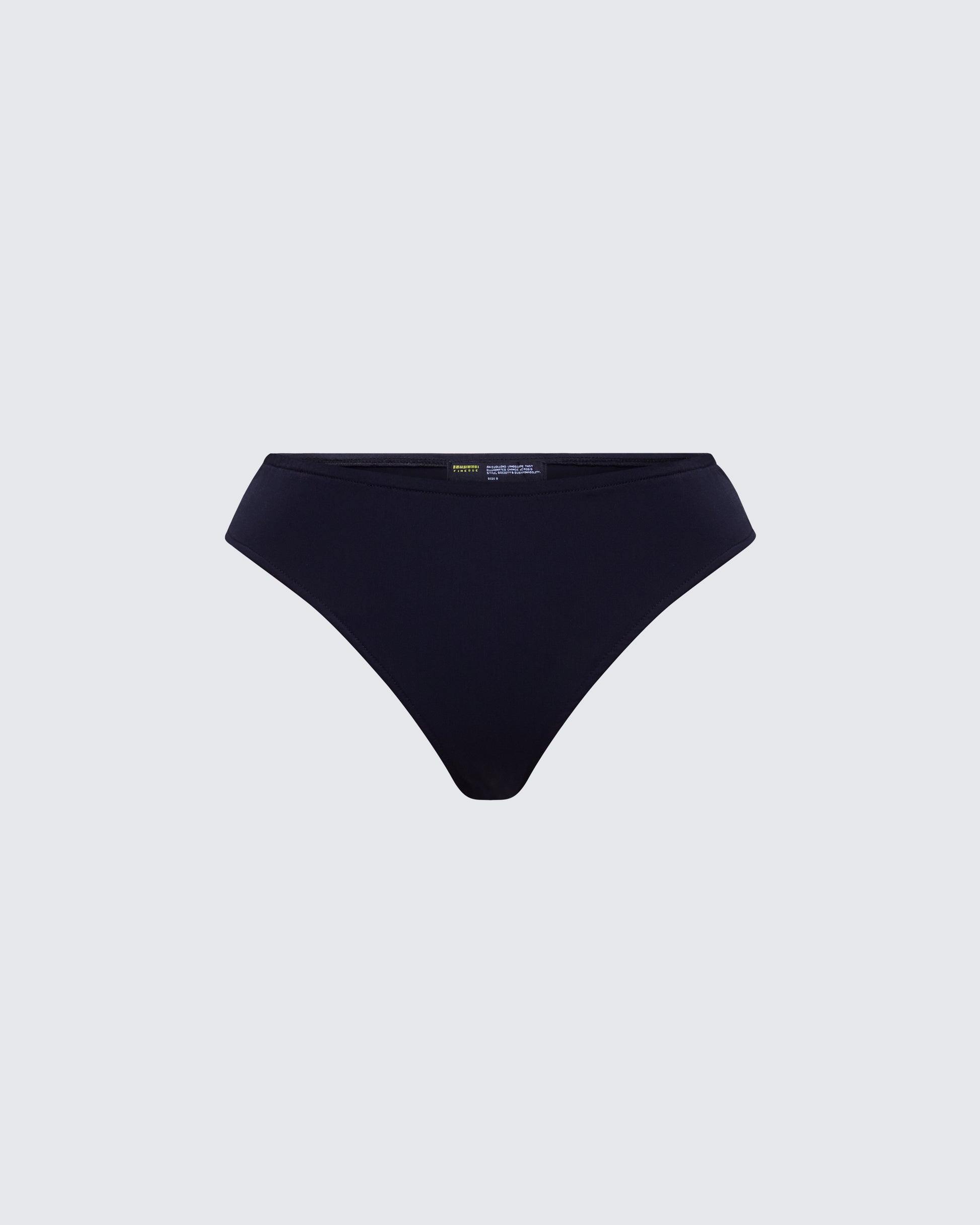 Zeal Black Booty Short 3d product front