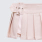 Tina Tan Pleated Mini Skirt