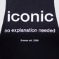Dido Black Cutaway Graphic Tank
