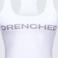 Setareh White Graphic Tank Top