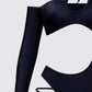 Astra Black Cut Out Swimsuit