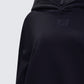 Azariah Black Oversized Hoodie Top