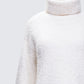 Dorinda Cream Oversized Turtleneck Sweater