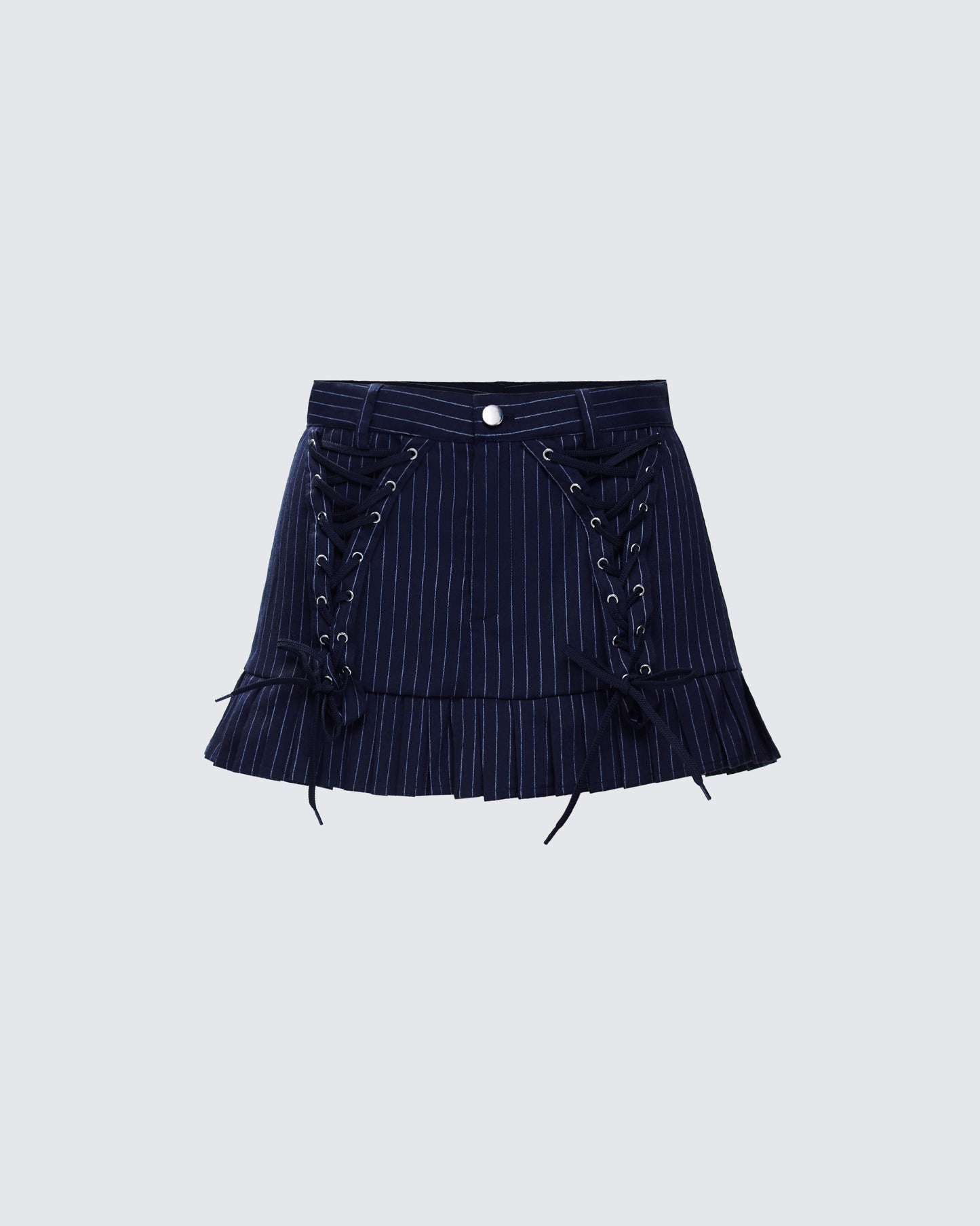 Alandra Pinstripe Mini Skirt product front