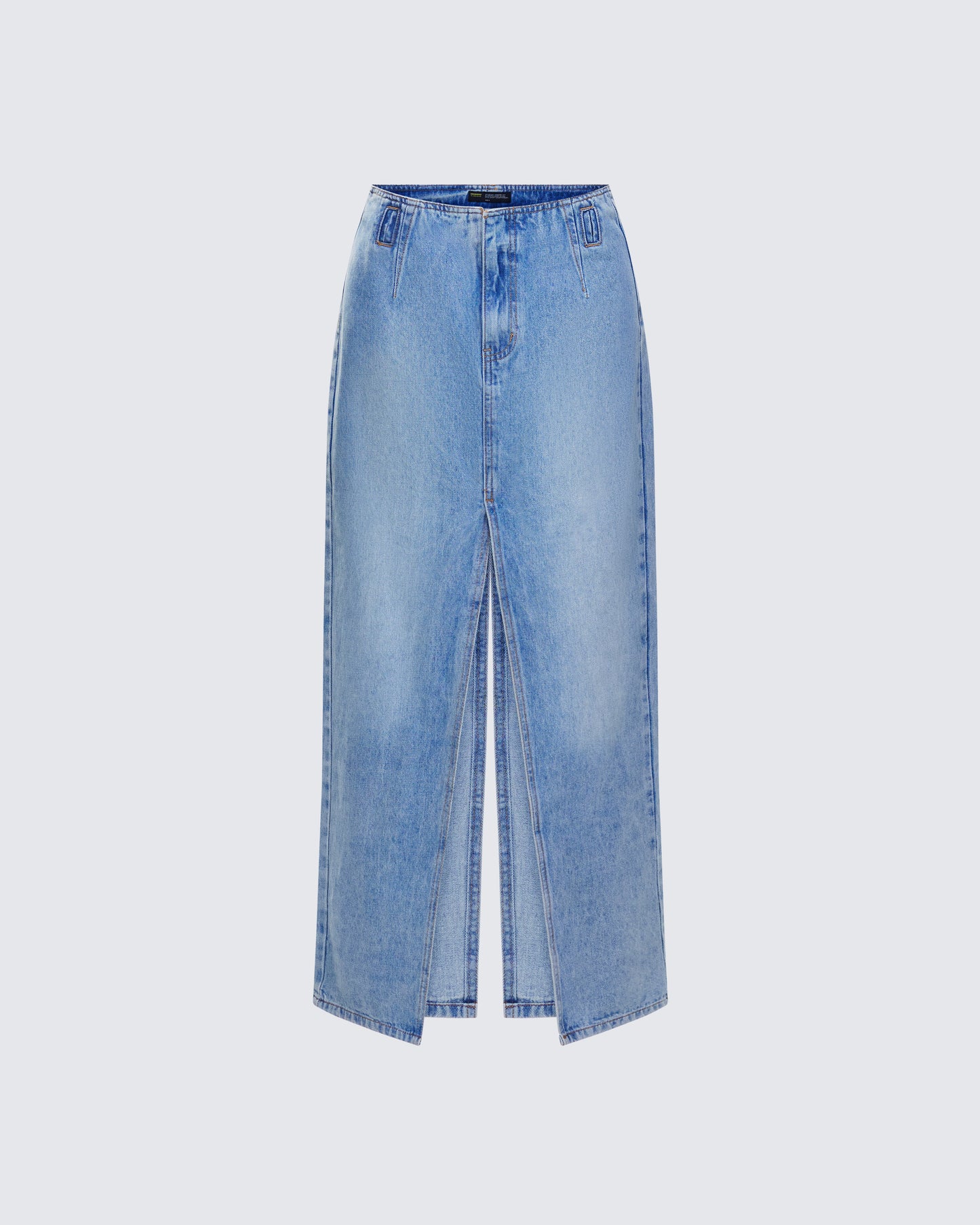 Lamia Denim Center Slit Maxi Skirt product front