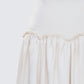 Orla Cream Ruched Maxi Skirt