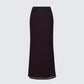 Nadi Brown Maxi Skirt product front