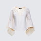 Moira Ivory Trumpet Sleeve Top product front