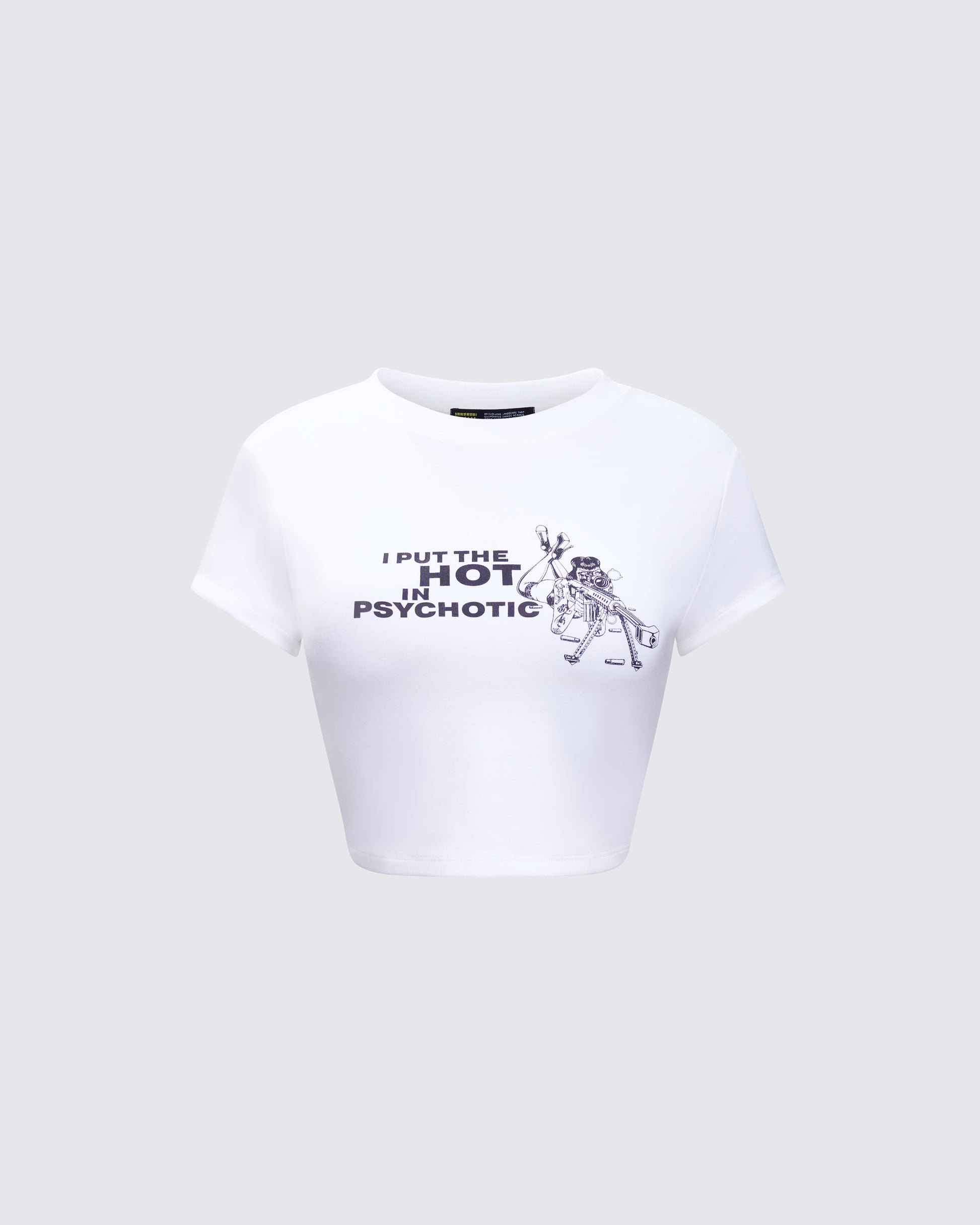 Chaya White Graphic Tee product front