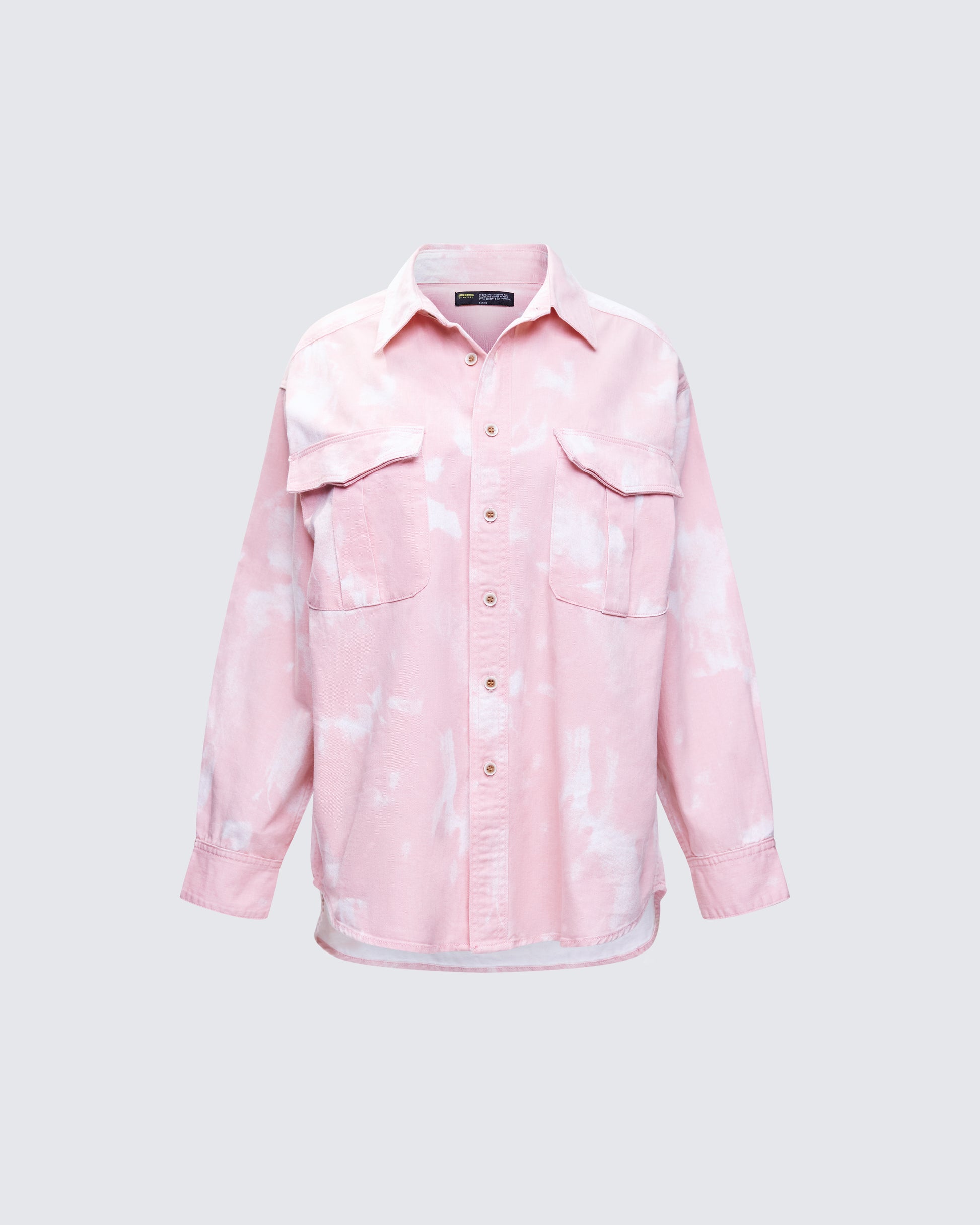 Karasi Pink Wash Loose Fit Shirt product front