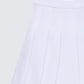 Bella White Pleated Tennis Skirt