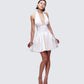 Sunniva White Corset Mini Dress