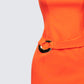 Pamela Orange Belted Dress