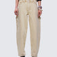 Finola Tan Washed Twill Handy Pant model front