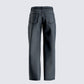 Frieda Grey Denim Wide Leg Jean