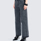 Frieda Grey Denim Wide Leg Jean