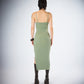 Christa Sage Rib Midi Dress
