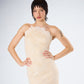 Tyra Ivory Lace Halter Midi Dress