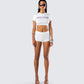 Gaia Rhinestone Graphic Set model front