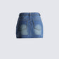 Georgina Blue Denim Mini Skirt