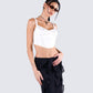Sissy Black Ruffle Maxi Skirt