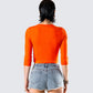 Hadleigh Orange Graphic Tee