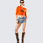 Hadleigh Orange Graphic Tee