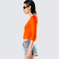 Hadleigh Orange Graphic Tee