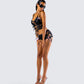 Halsey Black Lace Set