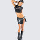 Haven Black Scorpio Graphic Top