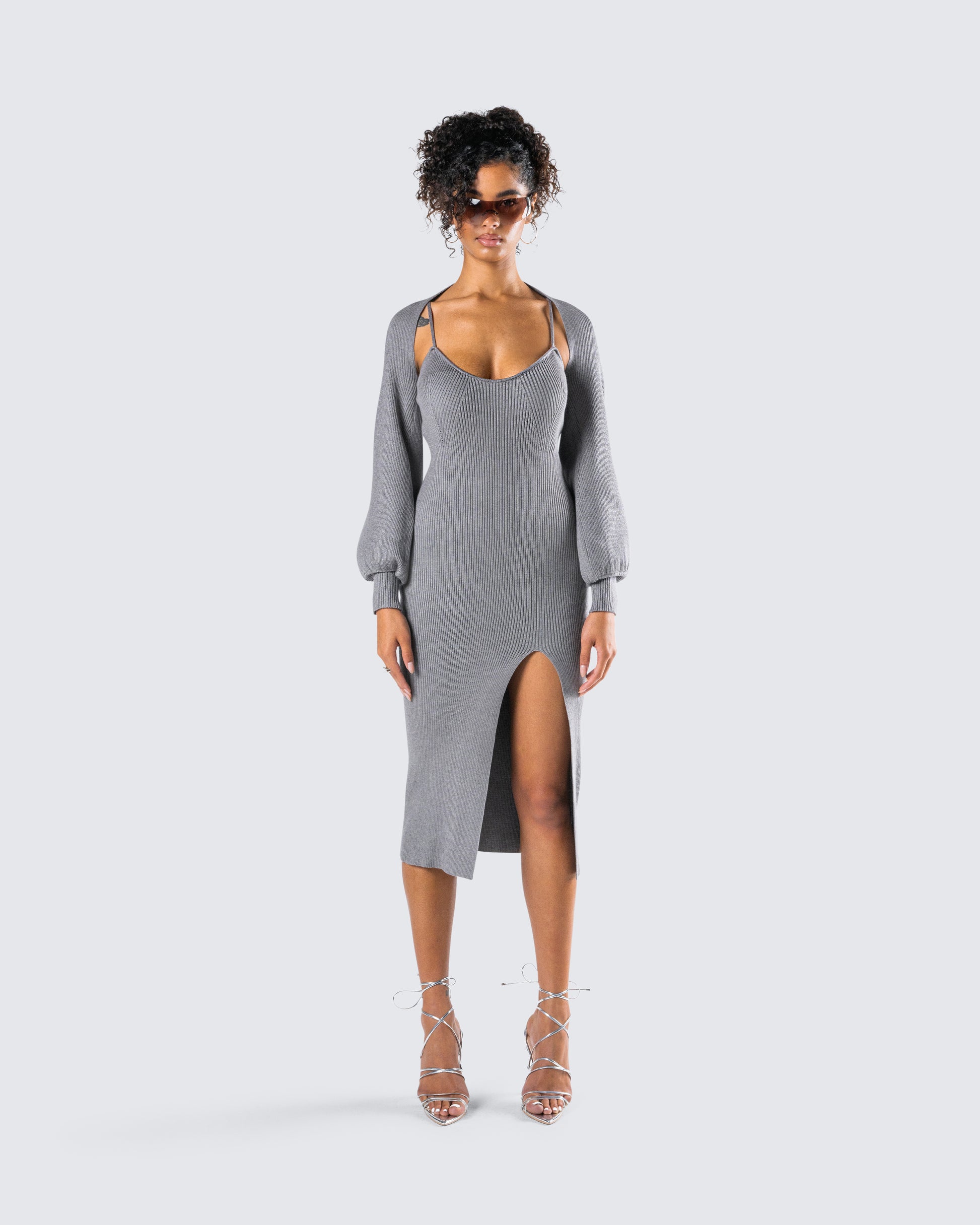 Ilana Sweater Set model front