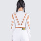 Iman White Cut Out Top