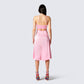 Chrishell Satin Cut Out Midi Dress