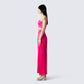 Diana Satin Pleated Maxi Skirt