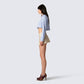 Blake Shirting Logo Cropped Top