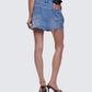 Inaya Blue Denim Mini Skirt