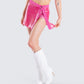 Irie Pink Sequin Mini Skirt