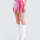 Irie Pink Sequin Mini Skirt